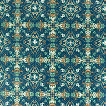 Emerald Forest Midnight Velvet Fabric by the Metre